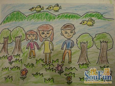 "我爱我家"为迎接农历新年举办儿童绘画邀请赛