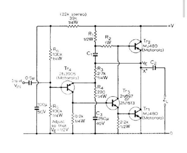 关于甲类功率放大器的讨论褒贬不一的1969电路