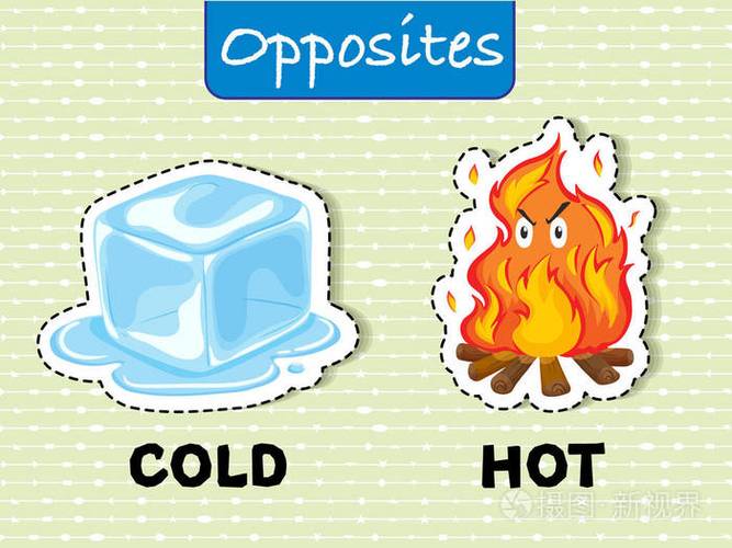 相反词冷和热