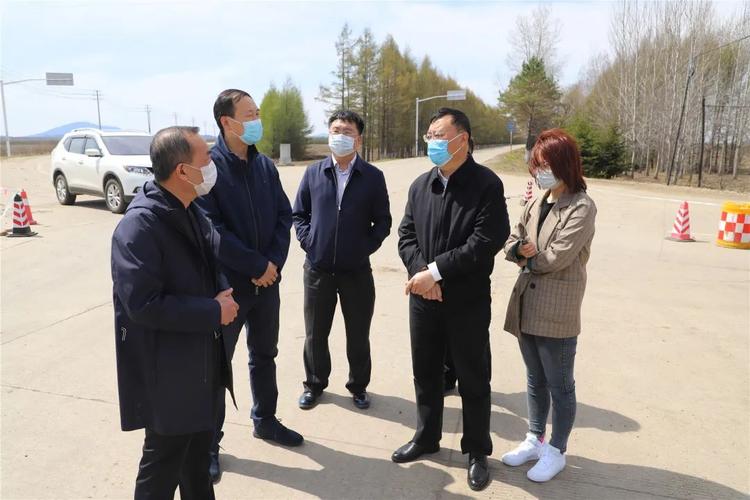 市委常委,政法委书记孙波来饶河农场督导检查疫情防控