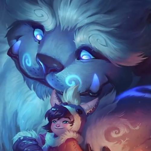 wallpaperenginelol雪人努努原画动态壁纸