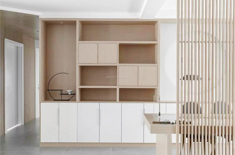 2021清新日式风格收纳柜装修效果图