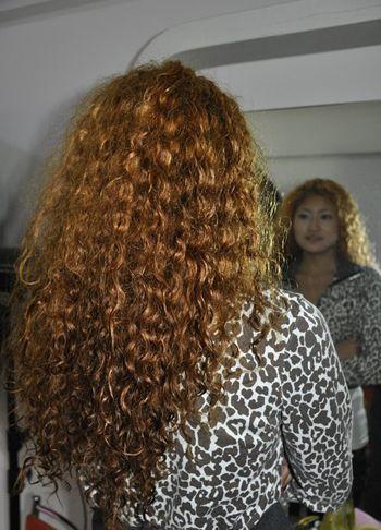 螺丝烫长发图片螺丝烫长发发型图片