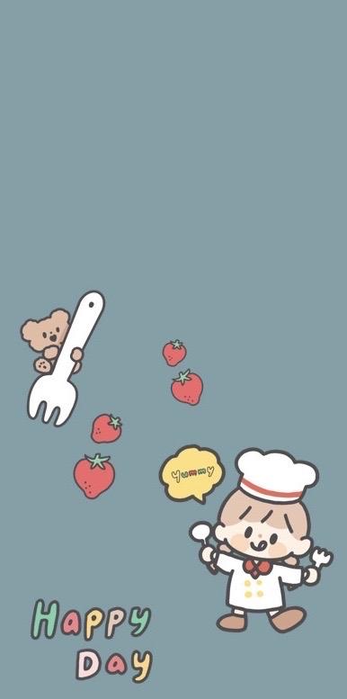 阿卓壁纸,自己用黄油相机上的贴纸拼的