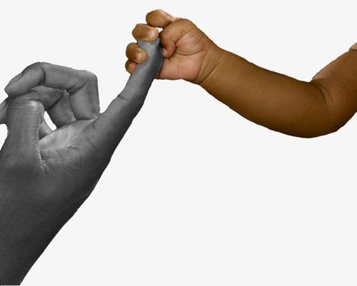 > 握住大手的小手