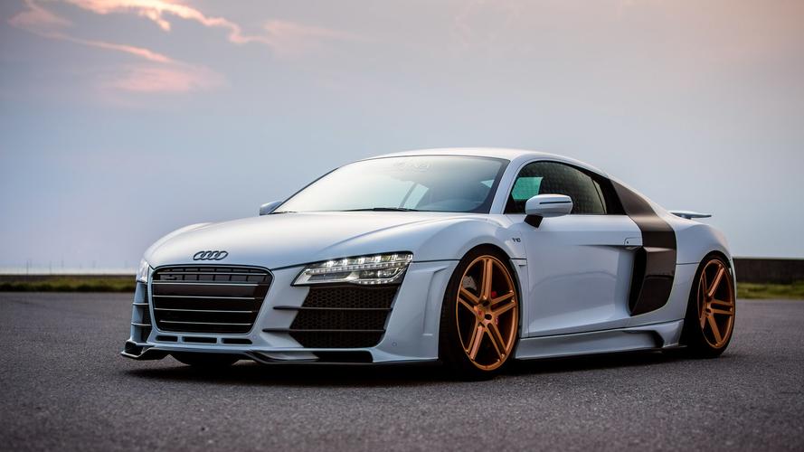 奥迪r8跑车汽车桌面壁纸