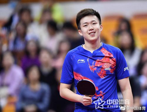 新科世乒赛男双冠军王楚钦从今天开始,19岁啦!