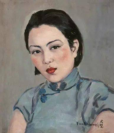 她与潘素,陆小曼齐名,画作震惊整个民国画坛!