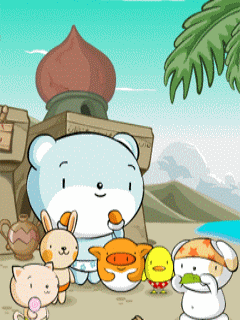 超级可爱卡通动态手机壁纸 01辑