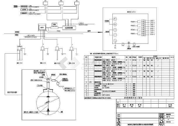 安徽某加油站电气设计施工图