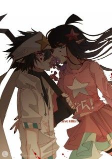 【首发】凹凸世界 凯莉 雷狮 疯魔组凯雷 雷凯画师id:danhuahua263 转