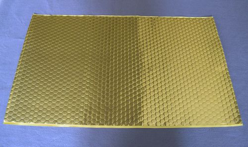 黄金刚蜂窝下水管道阻尼片 环保止震板 消声阻尼片 阻尼减震片