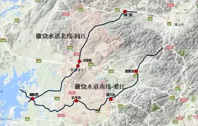 徽州黄金水道~四条江河波浪宽, 风吹茶盐木到岸