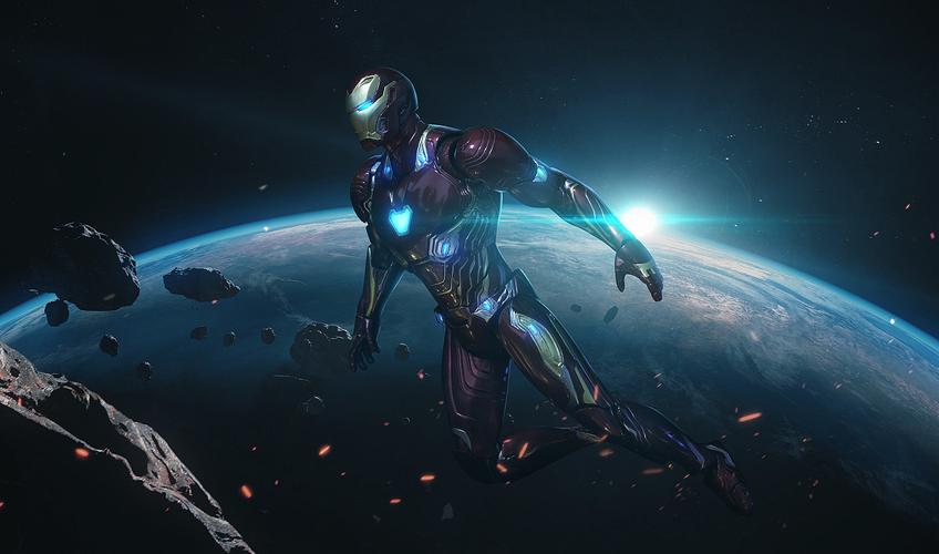 模型拍摄-钢铁侠mk50