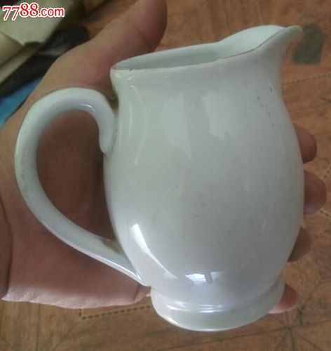 特价民国底款谦信洋行手绘五彩花鸟图水杯水盂漱口杯牙缸一个包老稀少