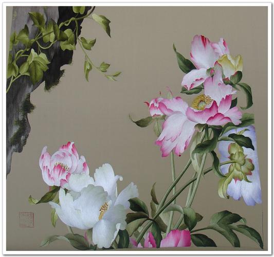芍药图,完工啦