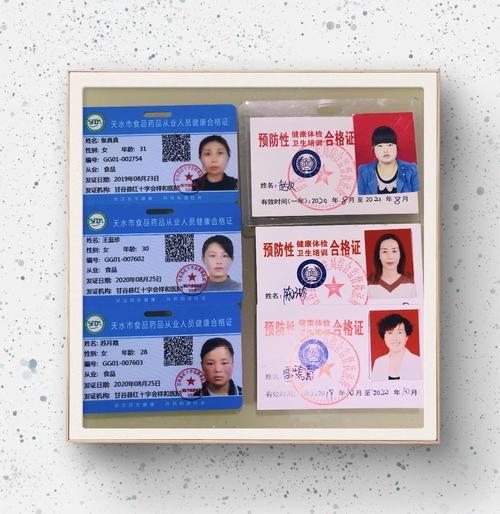 厨房工作人员的健康证