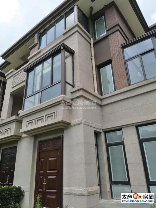 太仓景瑞望府联排别墅350万毛坯183平高品味生活从这里起