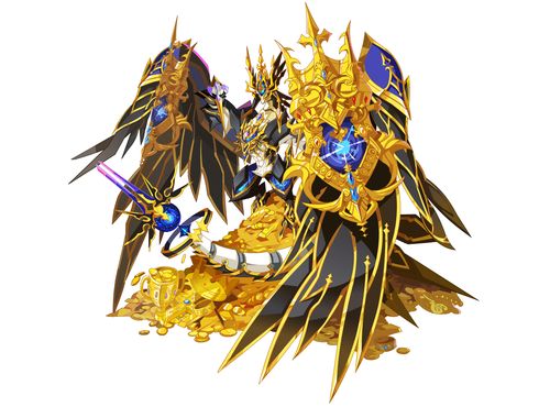 奥奇传说天启王者圣龙高清大图 天启王者圣龙图片