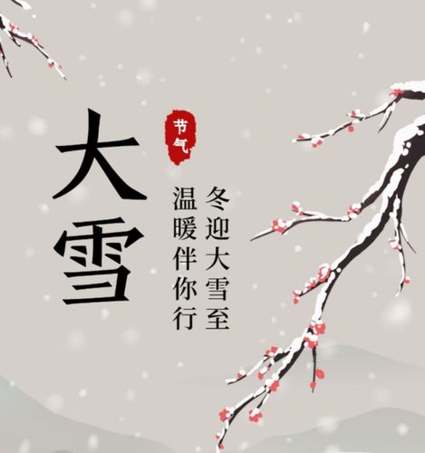 二十四节气——大雪 - 美篇
