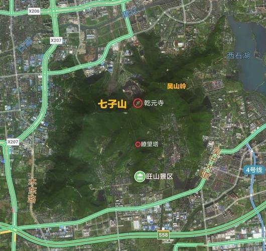 徒步苏州吴中七子山20180604