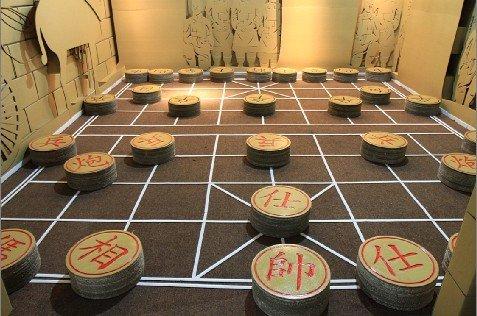 "纸象棋"充分体现环保理念