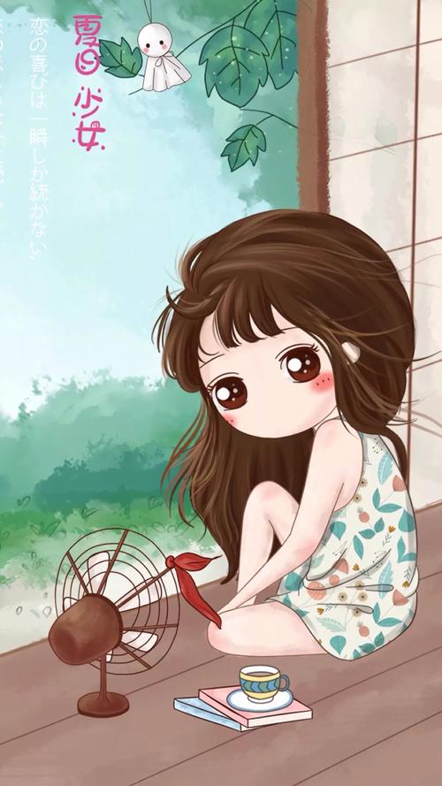 可爱的小薇 壁纸 头像 女生 可爱 q版 人物