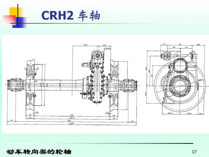 crh2 车轴 动车转向架的 动车转向架的轮轴