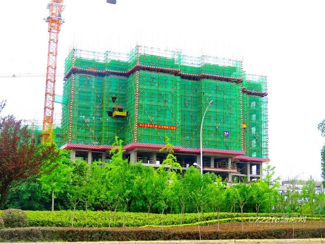 7月中旬:随州御景天城工程进度