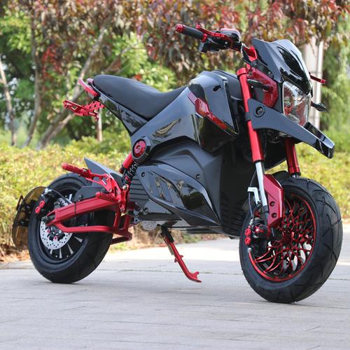 新款猴子电动车m5小怪兽电瓶车成人女电摩电动跑车72v