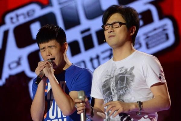 ( /22) 转发到微博 张恒远与汪峰合唱