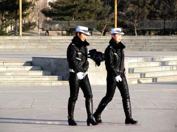 女交警风采