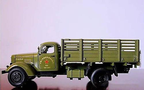 (愚谷ca10型老解放高栏军用卡车模型)