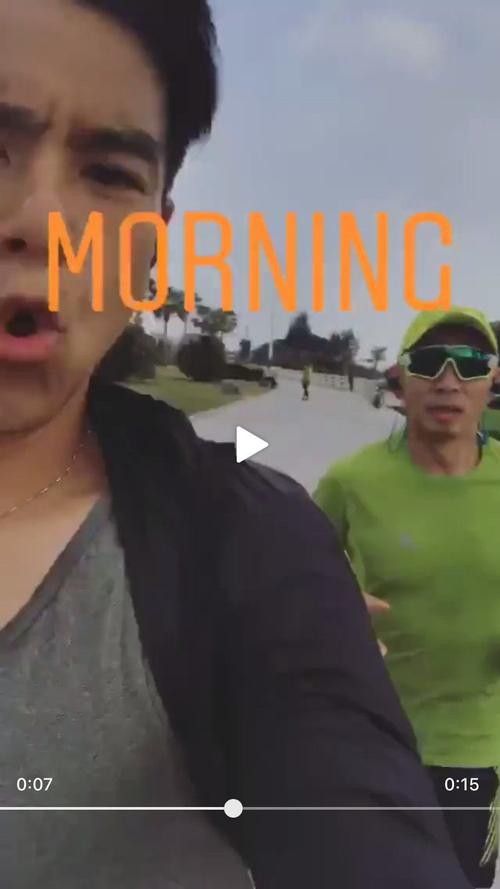 彭于晏直播海边晨跑,帅不过三秒?眉头紧皱张大嘴巴跑成表情包!