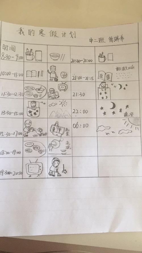开心幼儿园小朋友假期生活——宅家也有好习惯!