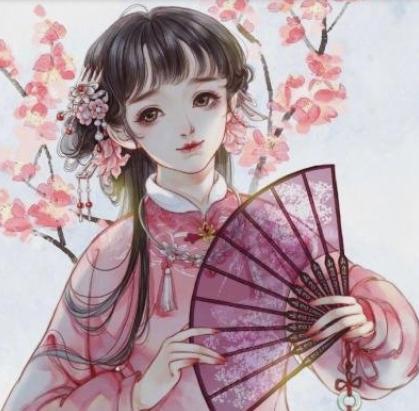 天蝎座女漫画头像图片