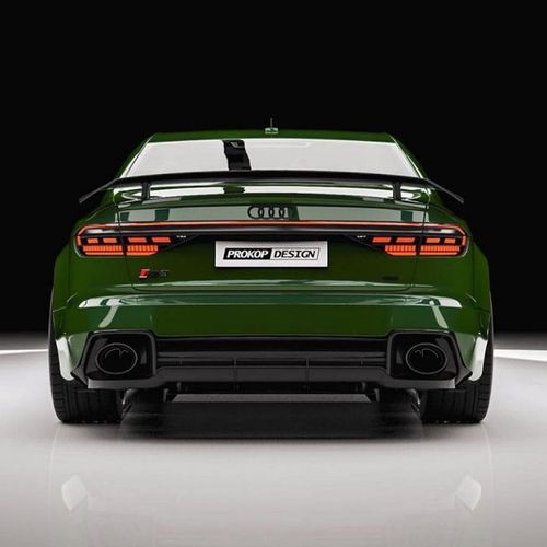 充满了性能范 外观更拉风 奥迪rs8渲染图