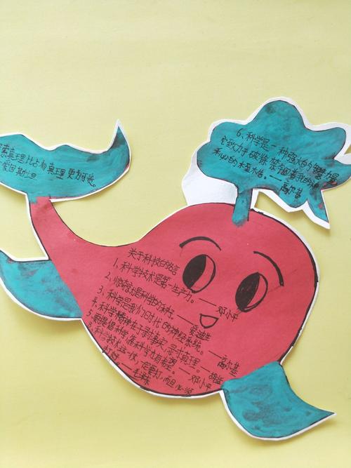 科技名言卡片作品