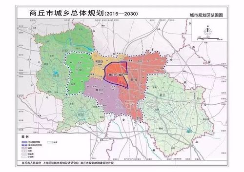 商丘市示范区规划图