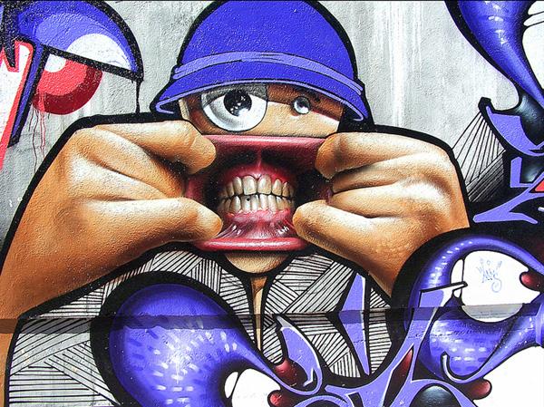 佳作欣赏:国外优秀创意涂鸦