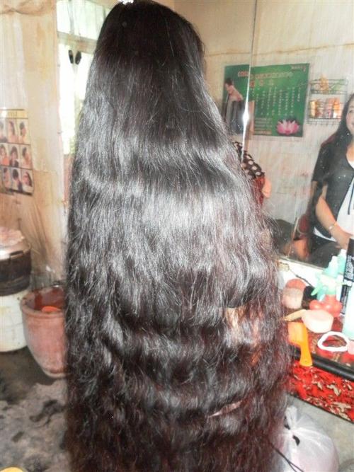 硕大的发髻放下来 - [中国长发网]