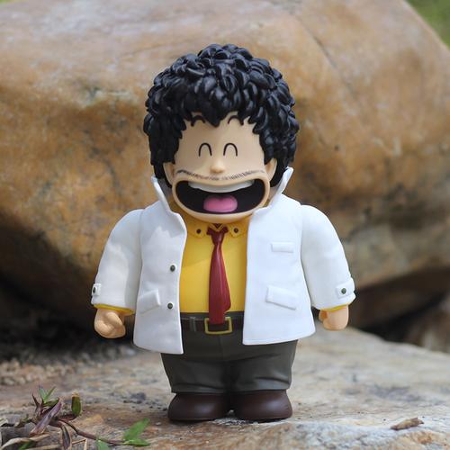 iq博士阿拉蕾手办千兵卫玩具公仔动漫公仔桌面摆件生日礼物模型