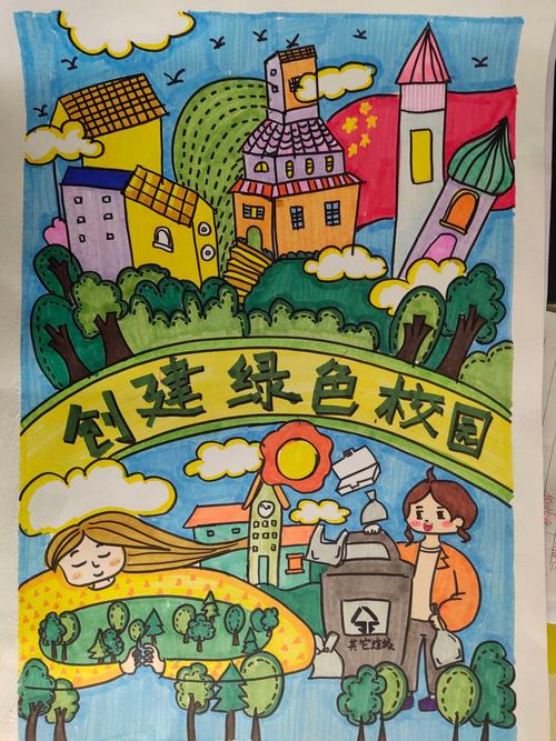 拒绝白色污染 共创绿色校园
