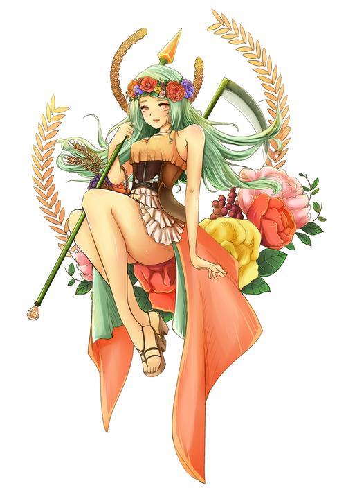 【希腊神话】人物设计-农神德墨忒尔