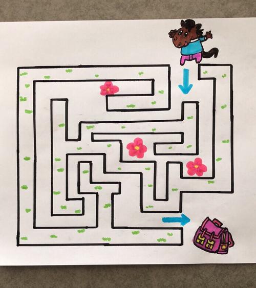 宅家仍有趣 智力走迷宫