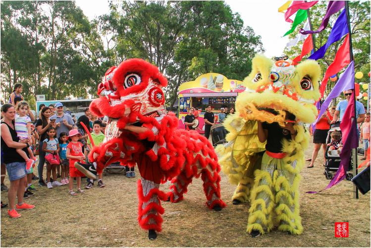 澳洲华人庆新年活动纪实(2)-舞狮