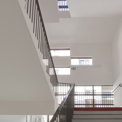 简约风格学校楼梯设计