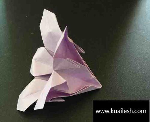 折纸大全视频紫罗兰