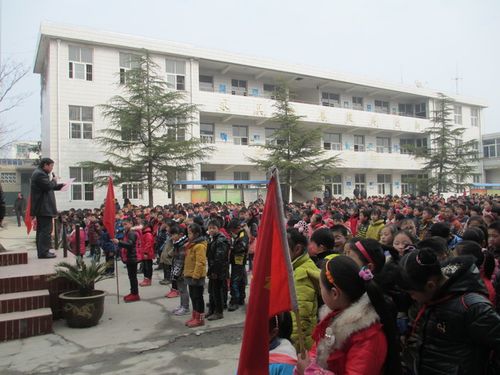 双墩中心校举行开学典礼 - 长丰县双墩镇中心学校