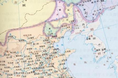 隋唐时期高句丽地图